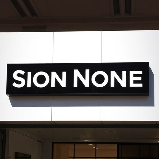 Signage design