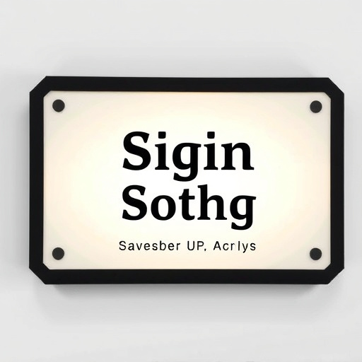Signage design