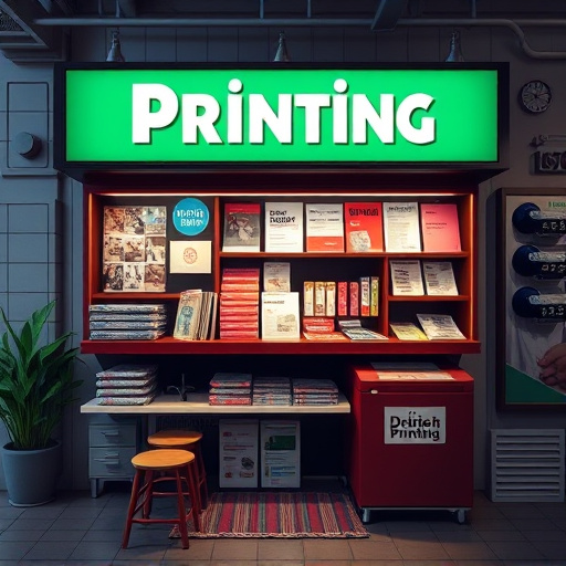 small printing biz