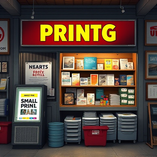 small printing biz