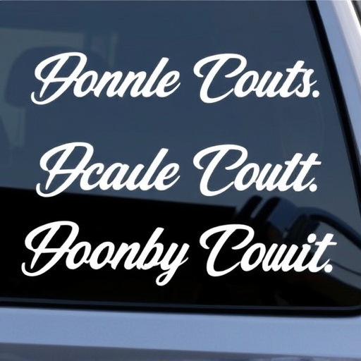 Vinyl decals