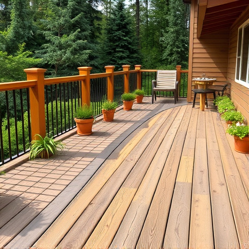wood decking