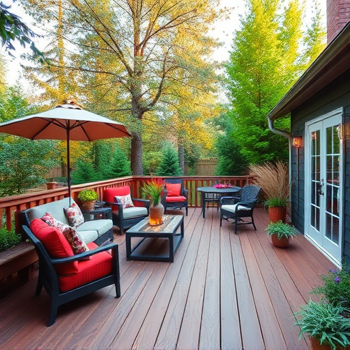 backyard deck