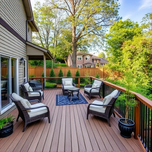backyard deck