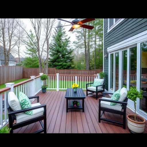 backyard deck