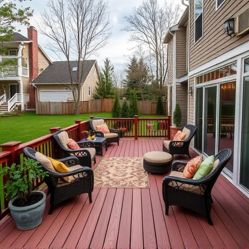 backyard deck