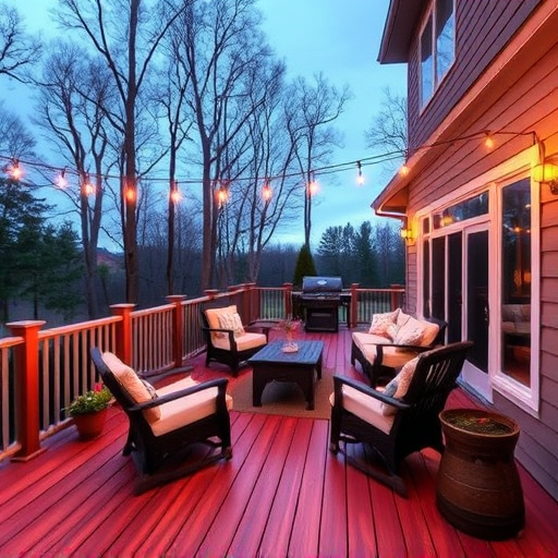 backyard deck