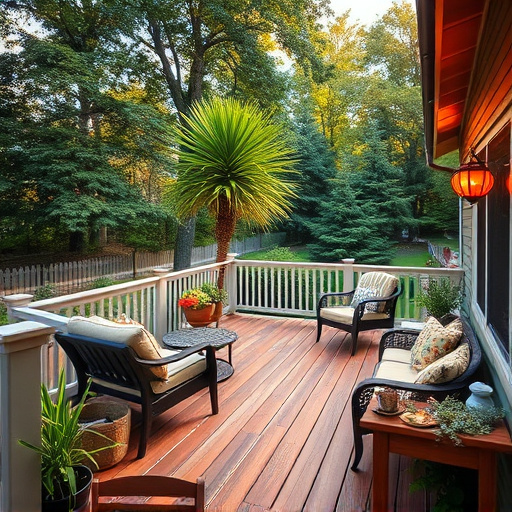 backyard deck
