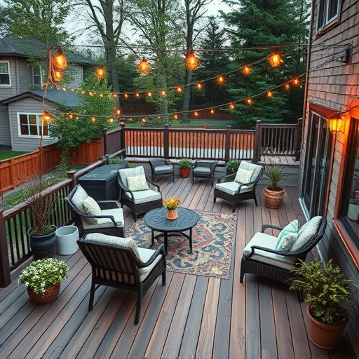 backyard deck