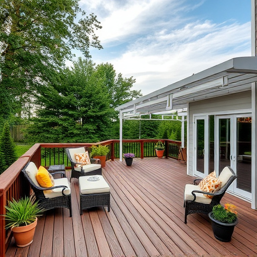 backyard deck