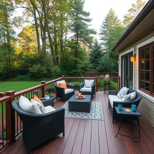 backyard deck