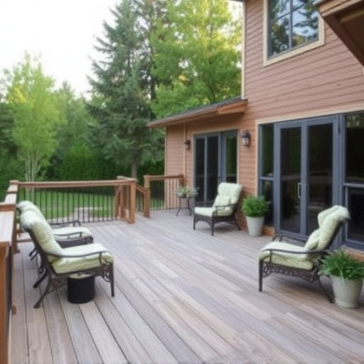 backyard deck