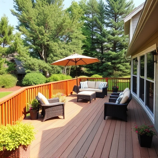 backyard deck