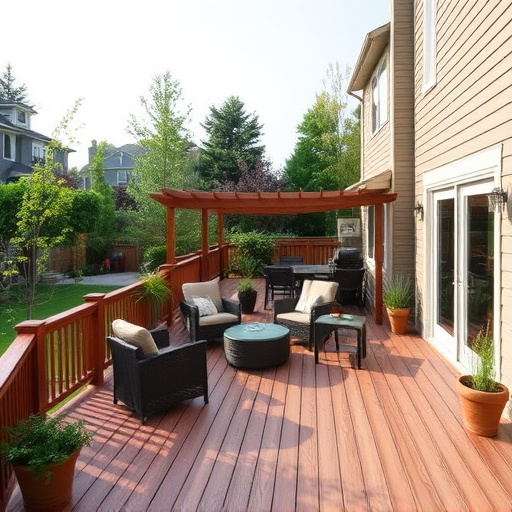 backyard deck