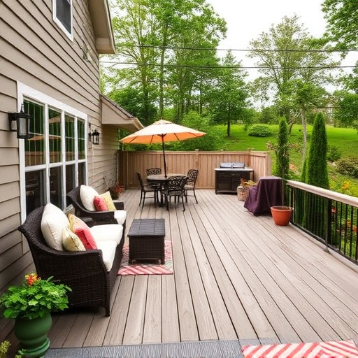 backyard deck