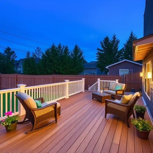 backyard deck