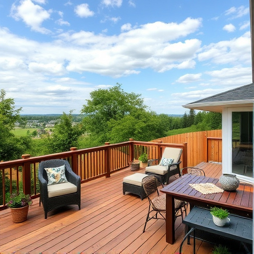 backyard deck