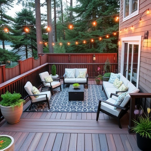 backyard deck