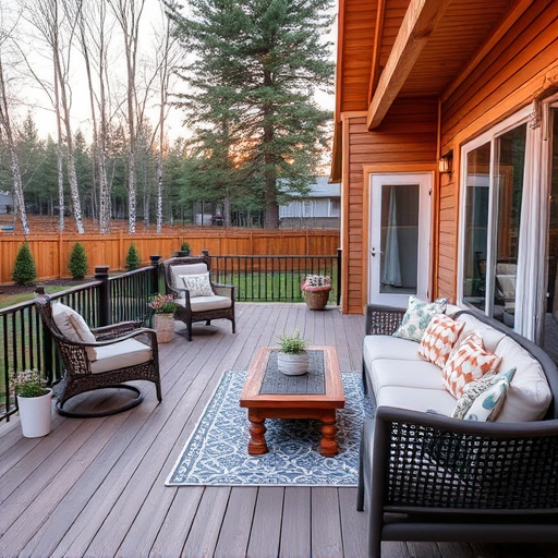 backyard deck