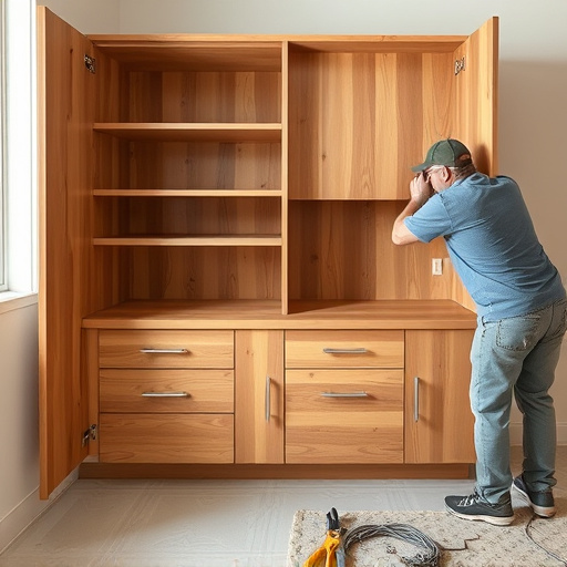 cabinet install