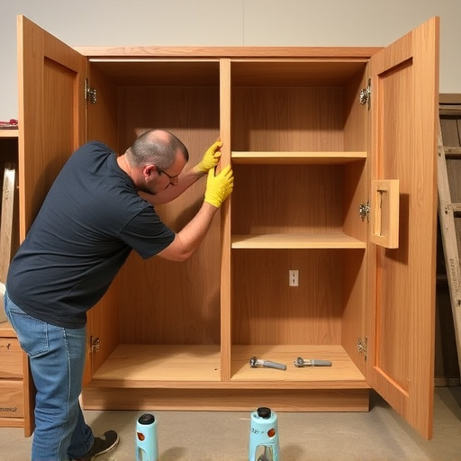 cabinet install