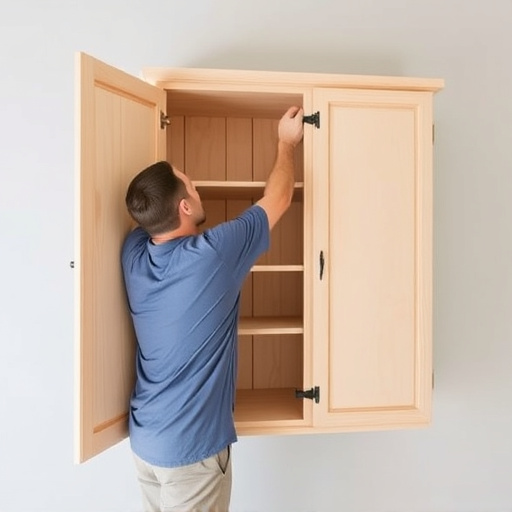 cabinet install