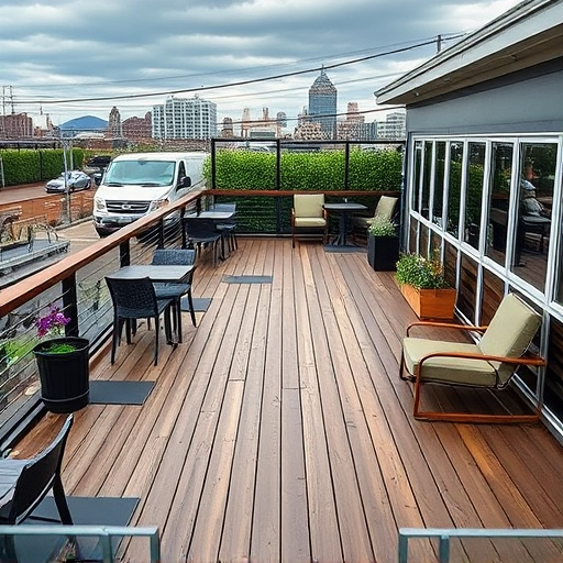 commercial deck