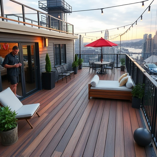 commercial deck