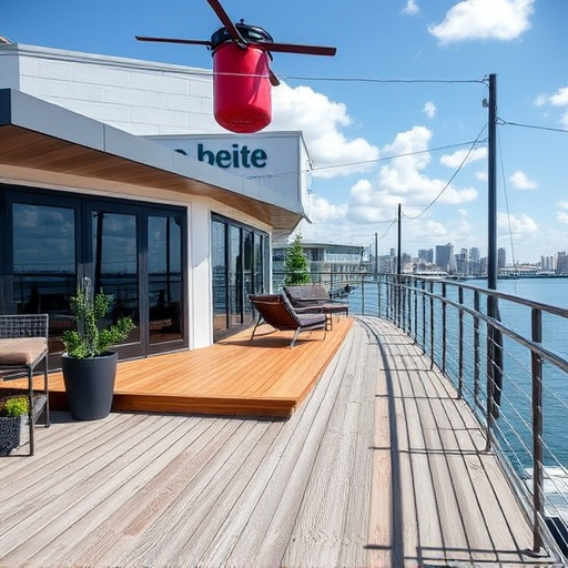 commercial deck