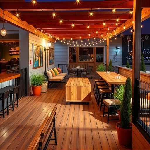 commercial deck