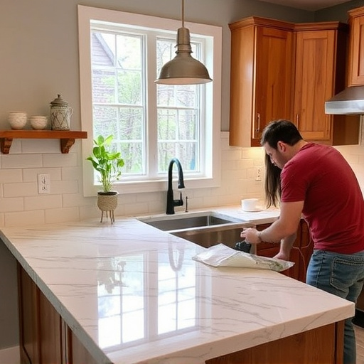 countertop install