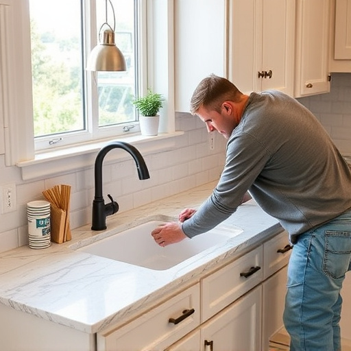 countertop install