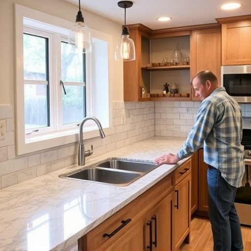 countertop install