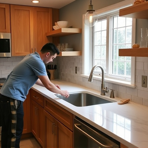 countertop install