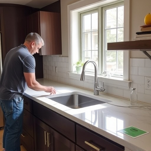 countertop install
