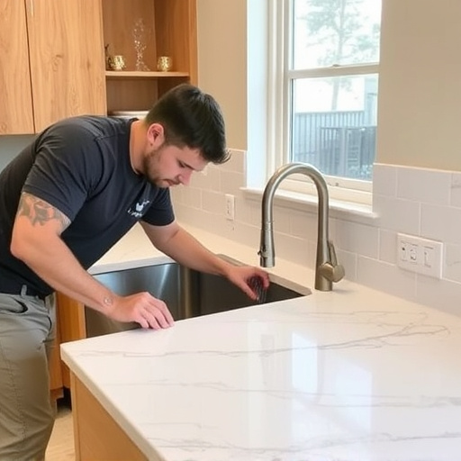 countertop install