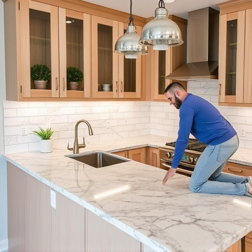 countertop install