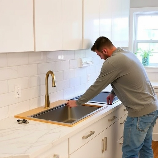 countertop install