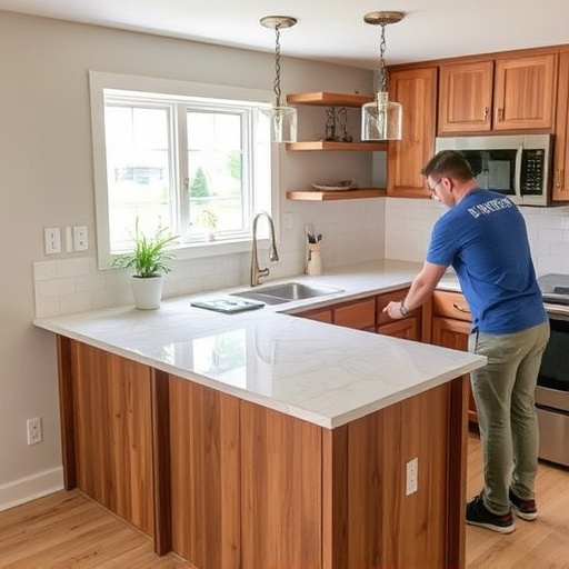 countertop install