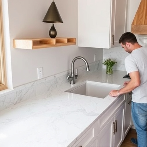 countertop install