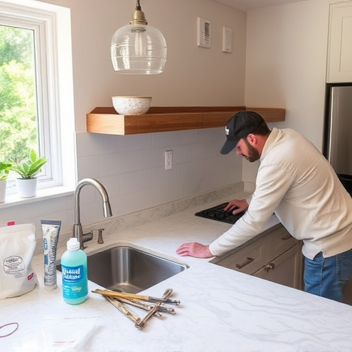 countertop install