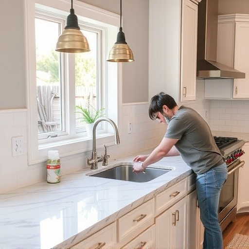 countertop install