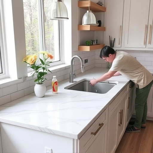 countertop install