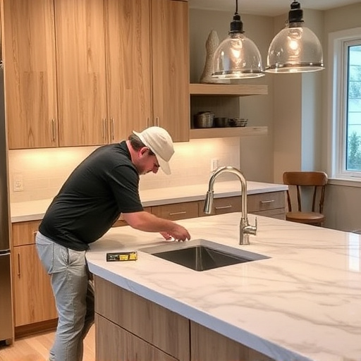 countertop install
