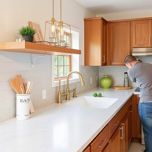 countertop install