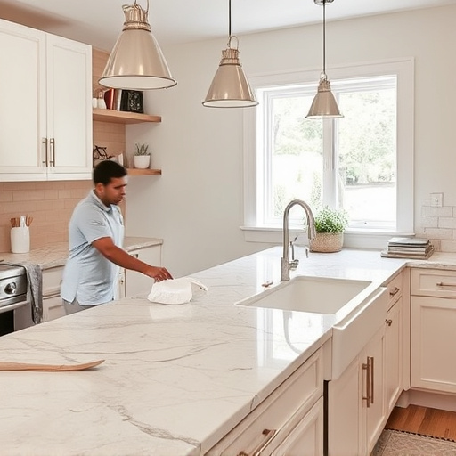 countertop install