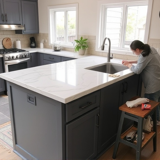 countertop install