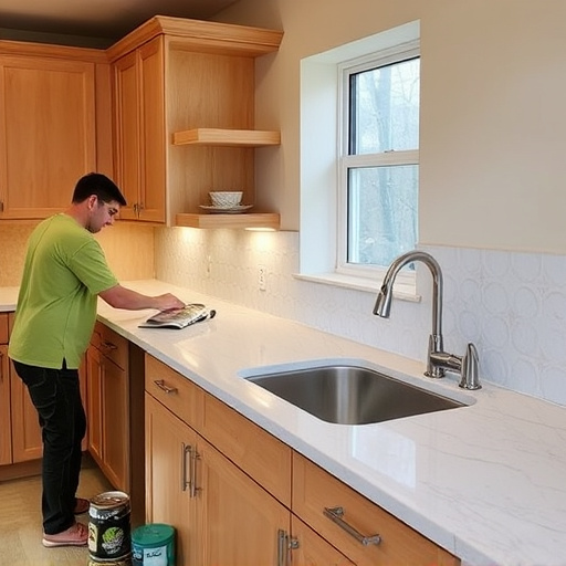 countertop install