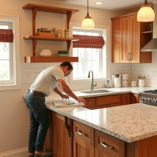 countertop install