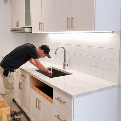 countertop install
